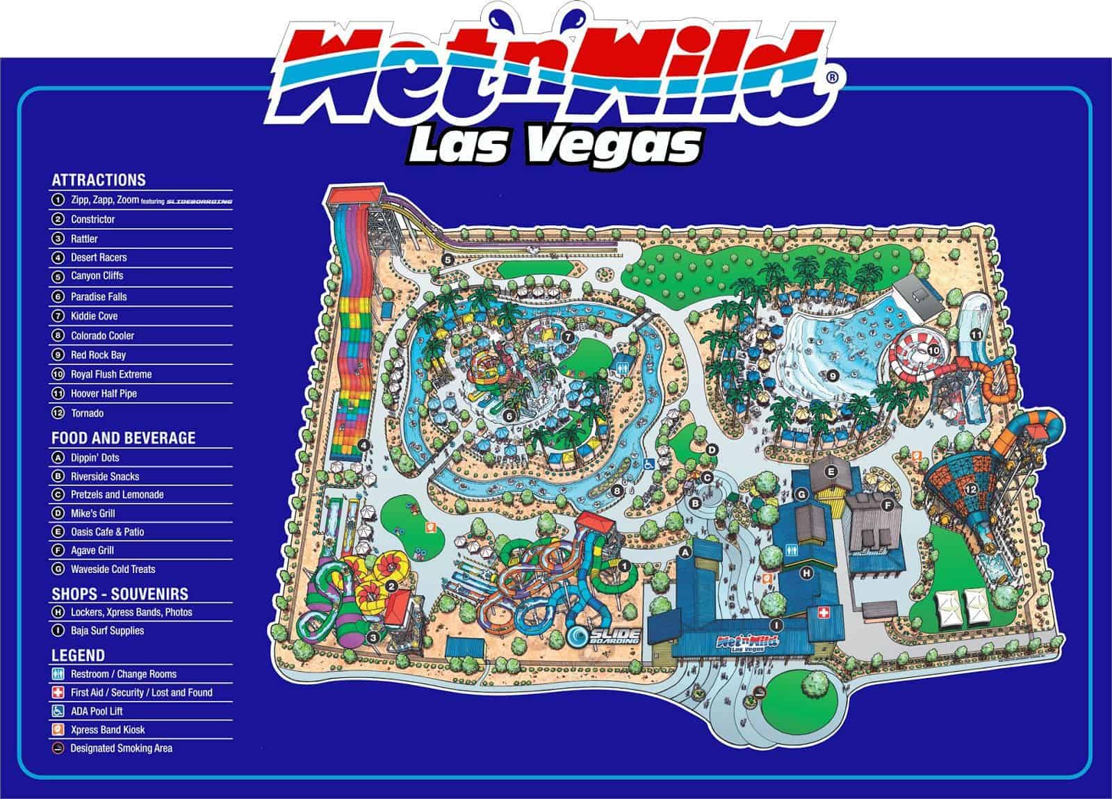 Wet'n'Wild Las Vegas - Discount Tickets, Coupon Cost, Prices & Hours